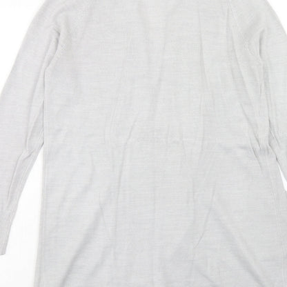 Womens UK Size 10 Marks and Spencer Grey Cardigan Jumper