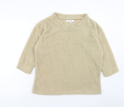 Simply Be Womens Beige Polyester Pullover Sweatshirt Size 14 Pullover