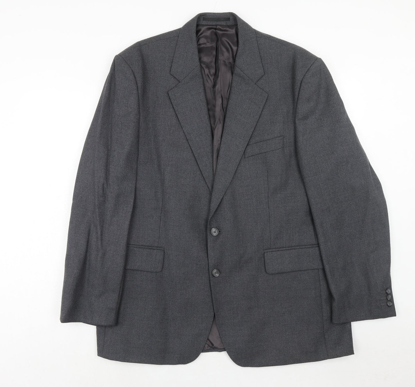 Mens UK Size 44 Label Regular Grey Suit Jacket
