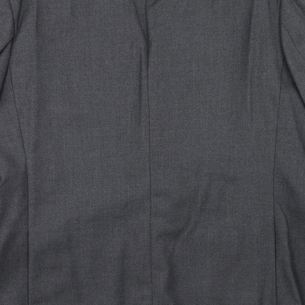 Mens UK Size 44 Label Regular Grey Suit Jacket