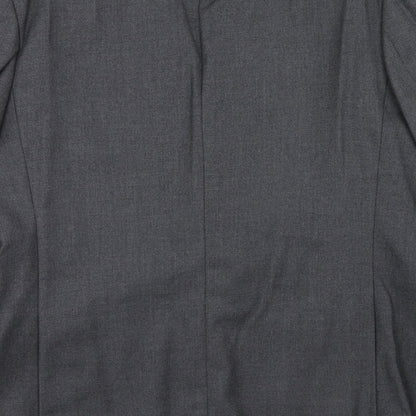 Mens UK Size 44 Label Regular Grey Suit Jacket