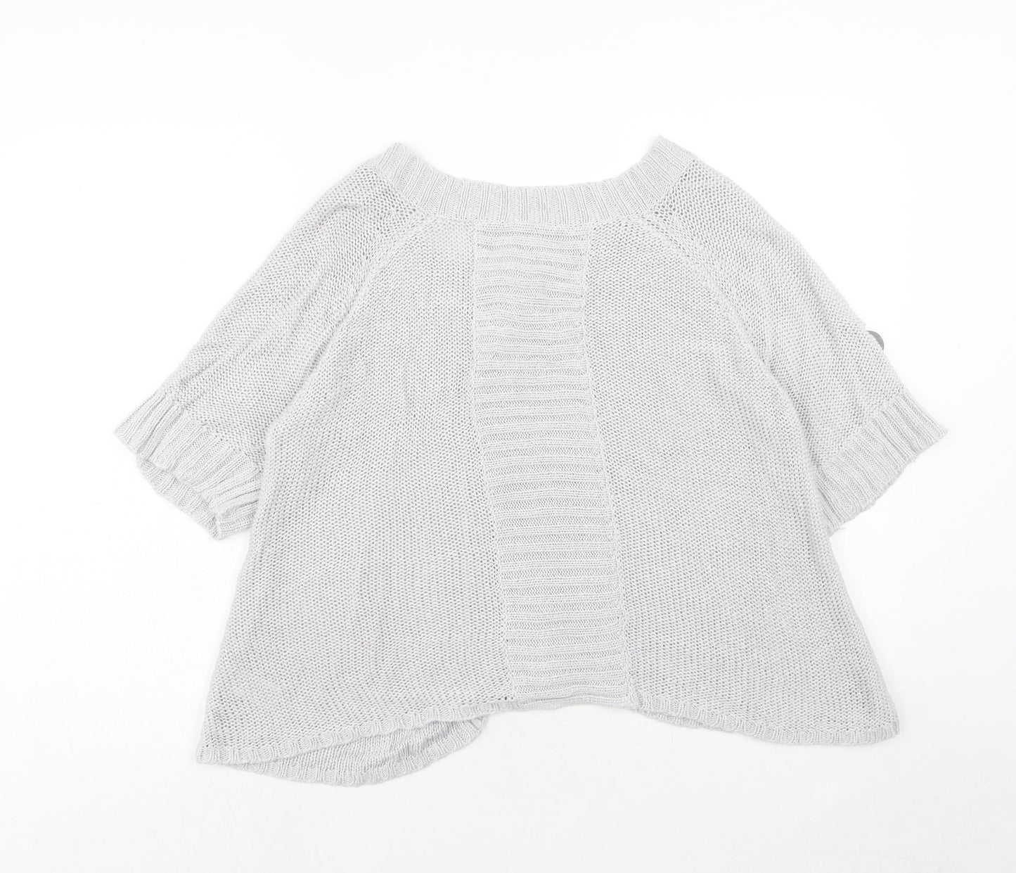 Womens UK Size 20 Evie Grey Cardigan Jumper