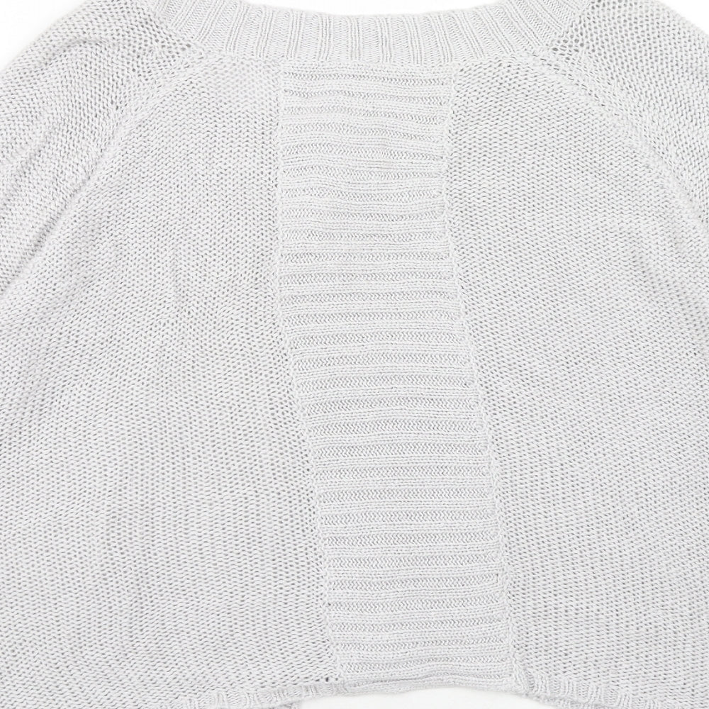 Womens UK Size 20 Evie Grey Cardigan Jumper