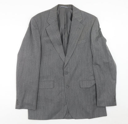 Mens UK Size 40 SCOTT Regular Grey Suit Jacket
