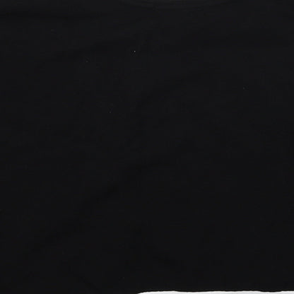 Primark Womens Black Polyester Pullover Sweatshirt Size 4 Pullover - Size 4-6