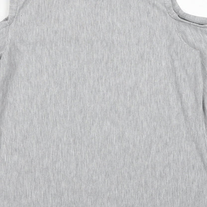 Very Womens Grey Polyester Pullover Sweatshirt Size 12 - Cold Shoulder