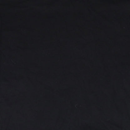 New Look Girls Black Cotton Jersey T-Shirt Size 14-15 Years Round Neck Pullover - Colorado Denver