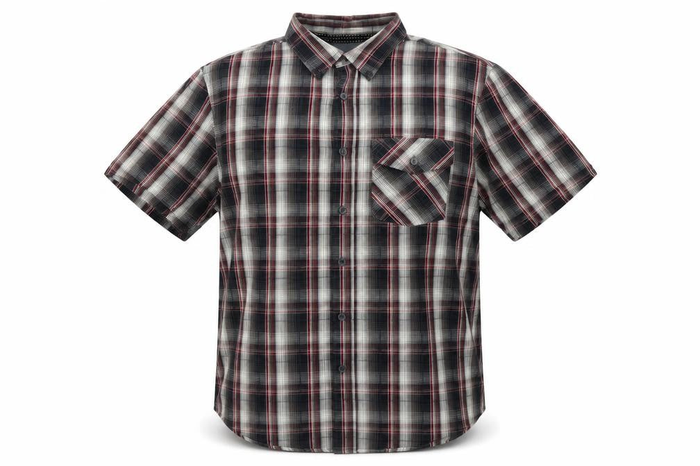 Mens UK Size M Avenue Multicoloured  Button-Up Short Sleeve Casual Shirt