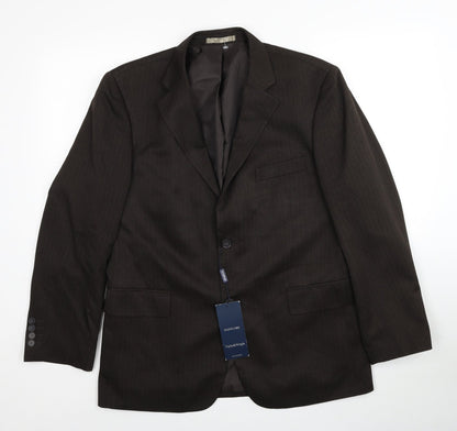 Mens UK Size 40 Taylor & Wright Regular Brown Suit Jacket