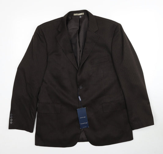 Mens UK Size 40 Taylor & Wright Regular Brown Suit Jacket