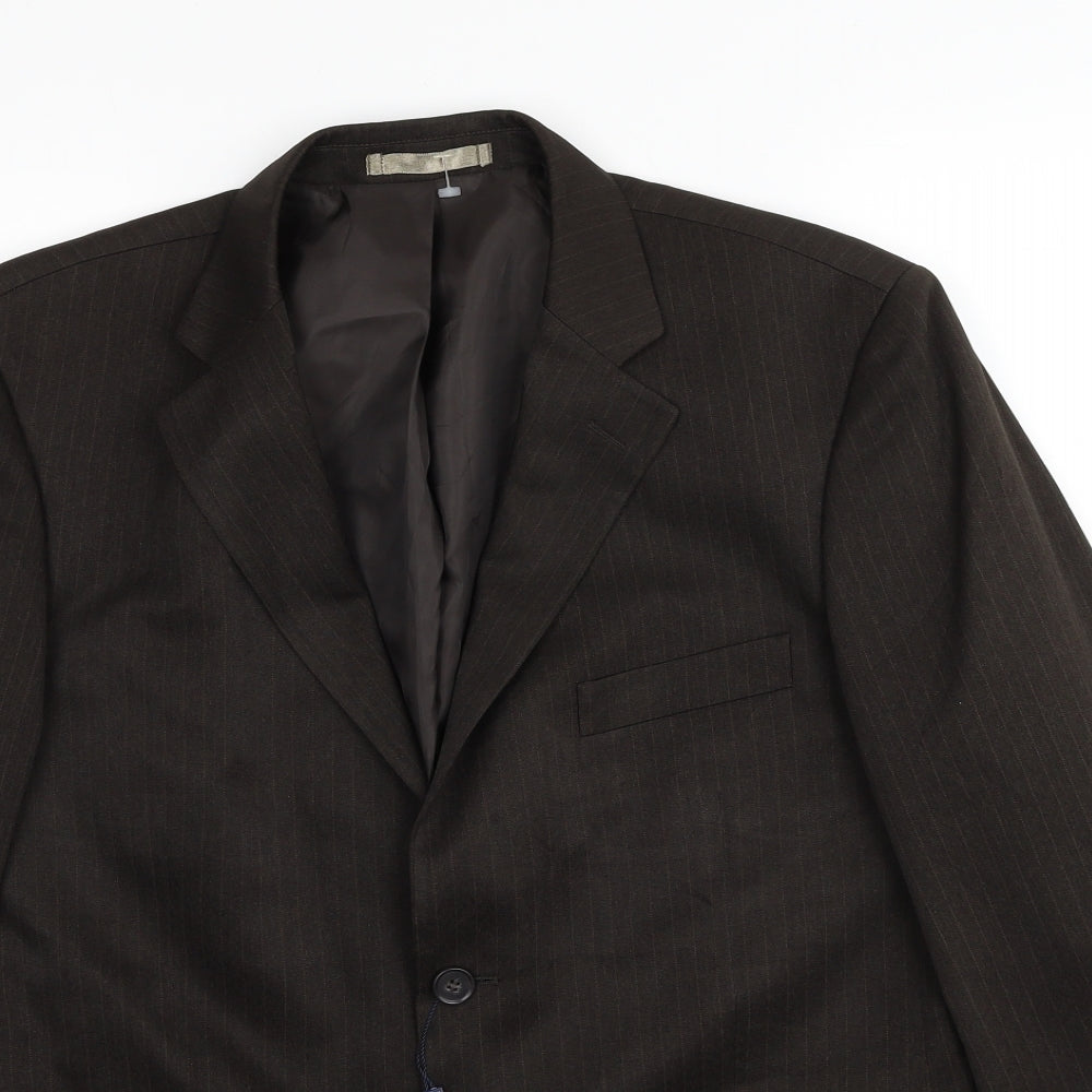 Mens UK Size 40 Taylor & Wright Regular Brown Suit Jacket
