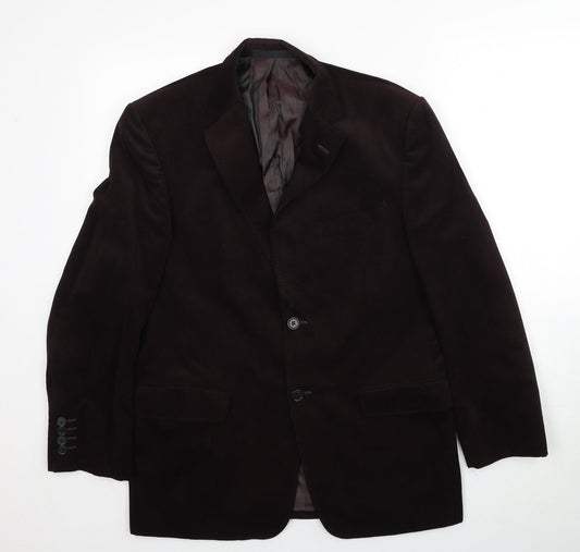 Mens UK Size 38 Marks and Spencer Regular Purple Suit Jacket