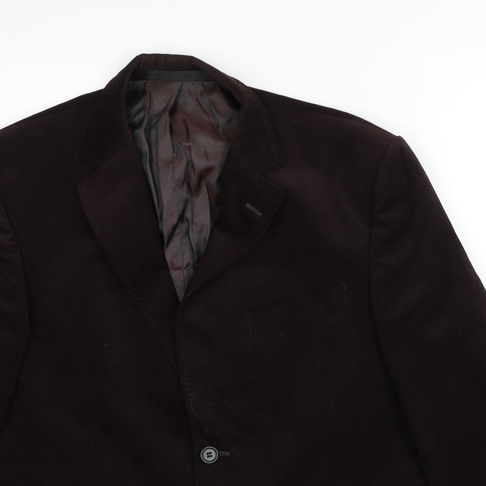 Mens UK Size 38 Marks and Spencer Regular Purple Suit Jacket