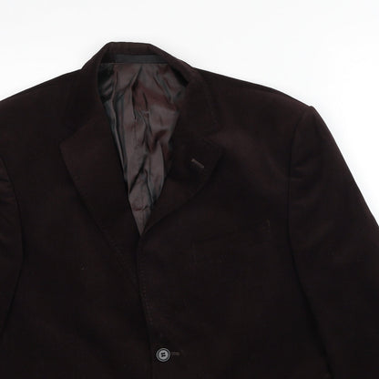 Mens UK Size 38 Marks and Spencer Regular Purple Suit Jacket