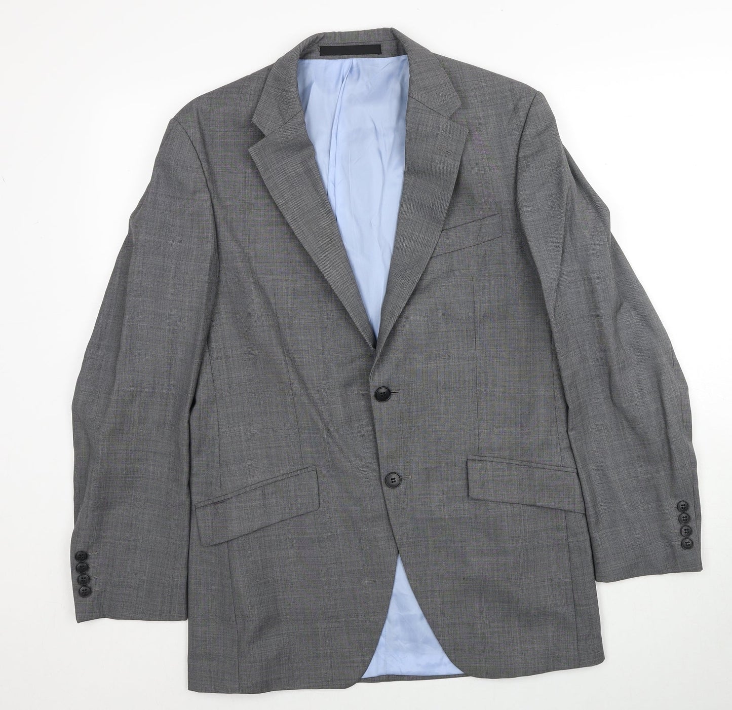 Mens UK Size M Marks and Spencer Regular Grey Suit Jacket