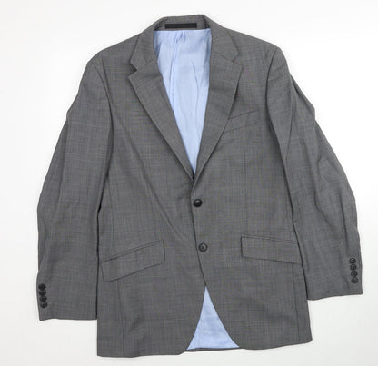 Mens UK Size M Marks and Spencer Regular Grey Suit Jacket