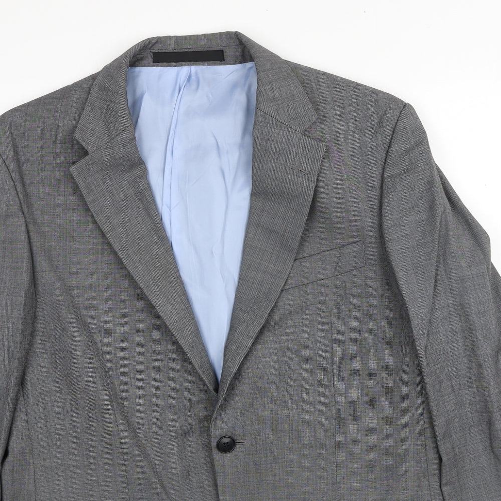 Mens UK Size M Marks and Spencer Regular Grey Suit Jacket