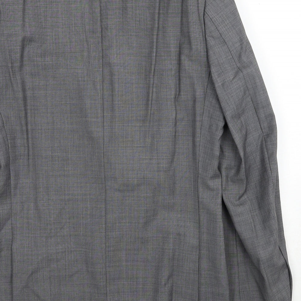 Mens UK Size M Marks and Spencer Regular Grey Suit Jacket