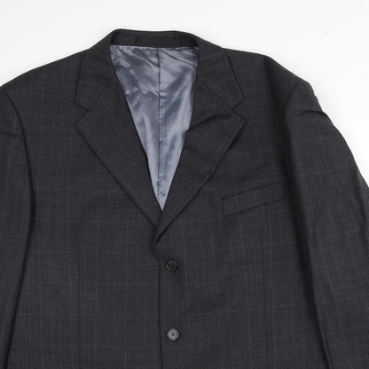 Mens UK Size L Marks and Spencer Regular Grey Suit Jacket