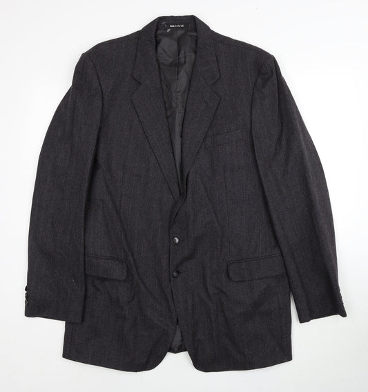 Mens UK Size 42 Marks and Spencer Regular Grey Suit Jacket