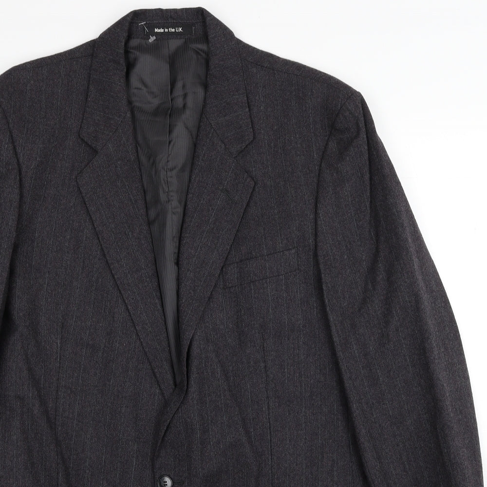 Mens UK Size 42 Marks and Spencer Regular Grey Suit Jacket