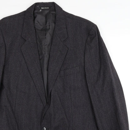Mens UK Size 42 Marks and Spencer Regular Grey Suit Jacket