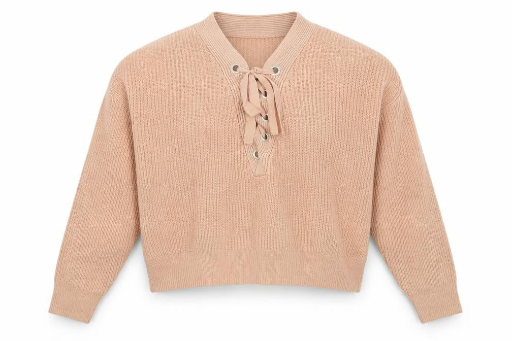 Womens UK Size S H&M Orange Pullover Jumper