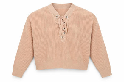 Womens UK Size S H&M Orange Pullover Jumper