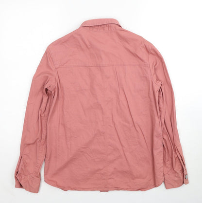 Womens UK Size XS H&M Pink Basic Blouse