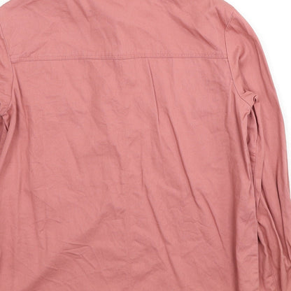 Womens UK Size XS H&M Pink Basic Blouse