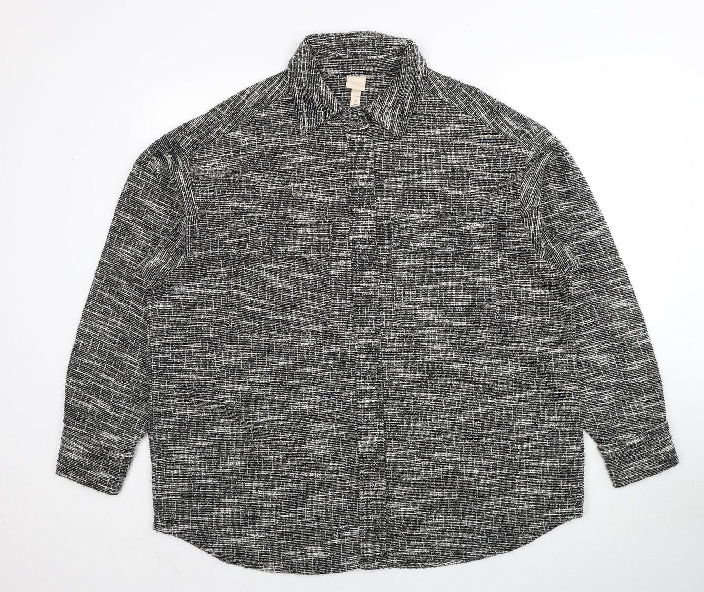 Womens UK Size L H&M Black Jacket