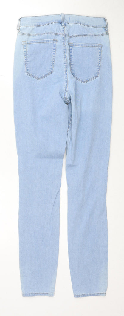 Womens UK Size 25 in PacSun Regular Fit Straight Blue Jeans