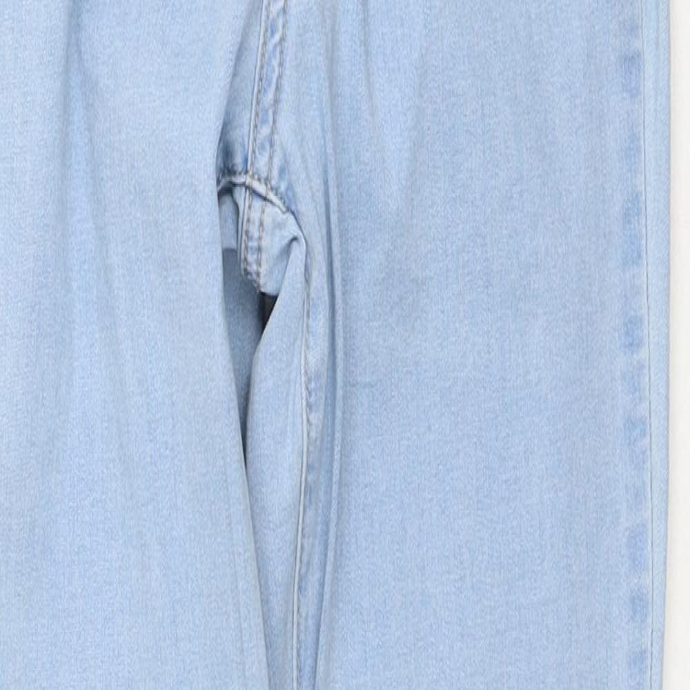 Womens UK Size 25 in PacSun Regular Fit Straight Blue Jeans