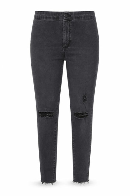 Womens UK Size 28 in Topshop Regular Fit Skinny Black Jeans