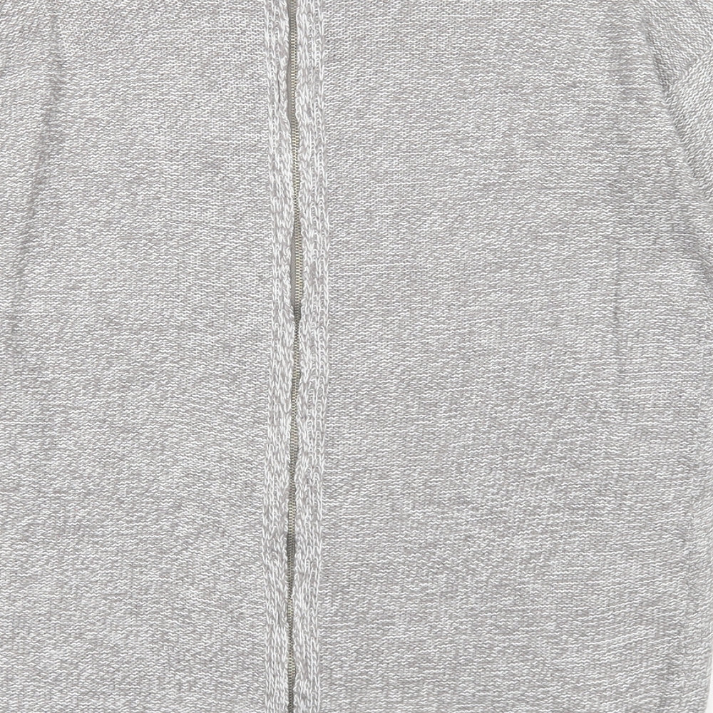 Womens UK Size S Papaya Grey Pullover Jumper