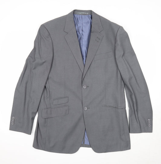 Mens UK Size 40 NEXT Regular Grey Suit Jacket