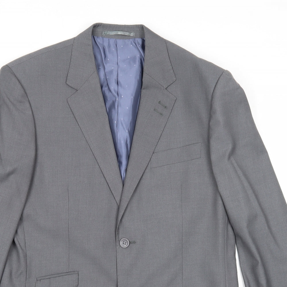 Mens UK Size 40 NEXT Regular Grey Suit Jacket