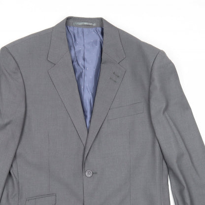 Mens UK Size 40 NEXT Regular Grey Suit Jacket