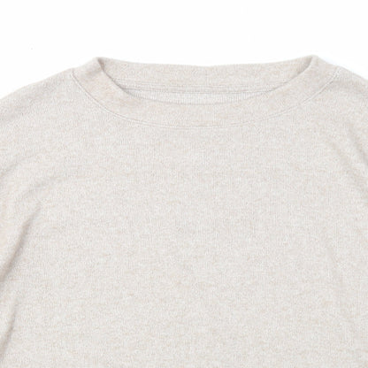 George Womens Beige Round Neck Polyester Pullover Jumper Size 12