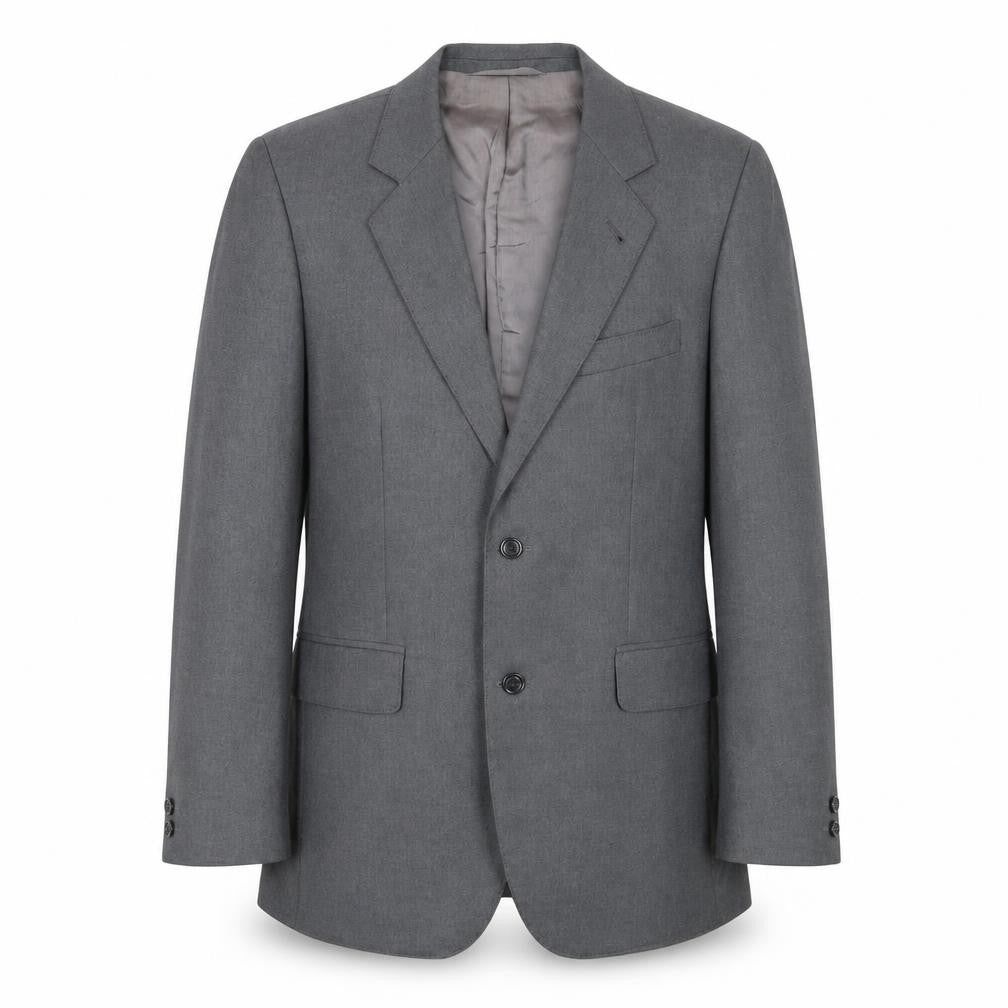 Mens UK Size 38 Preworn Regular Grey Suit Jacket