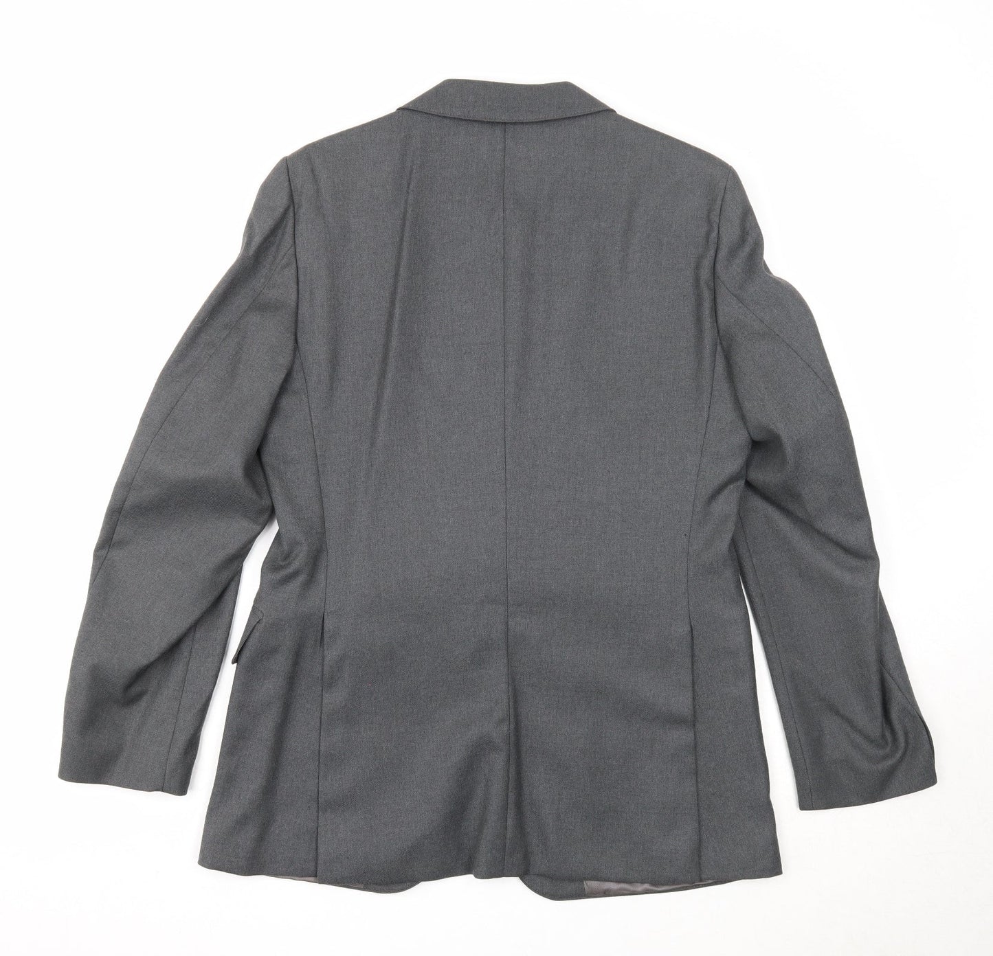 Mens UK Size 38 Preworn Regular Grey Suit Jacket