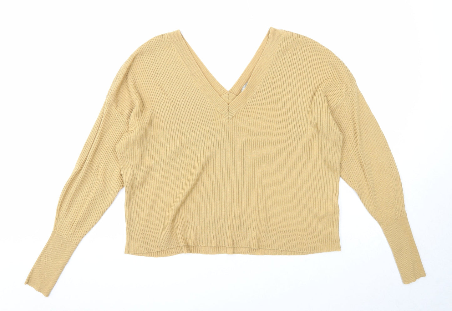 Womens UK Size 10 ASOS Beige Pullover Jumper