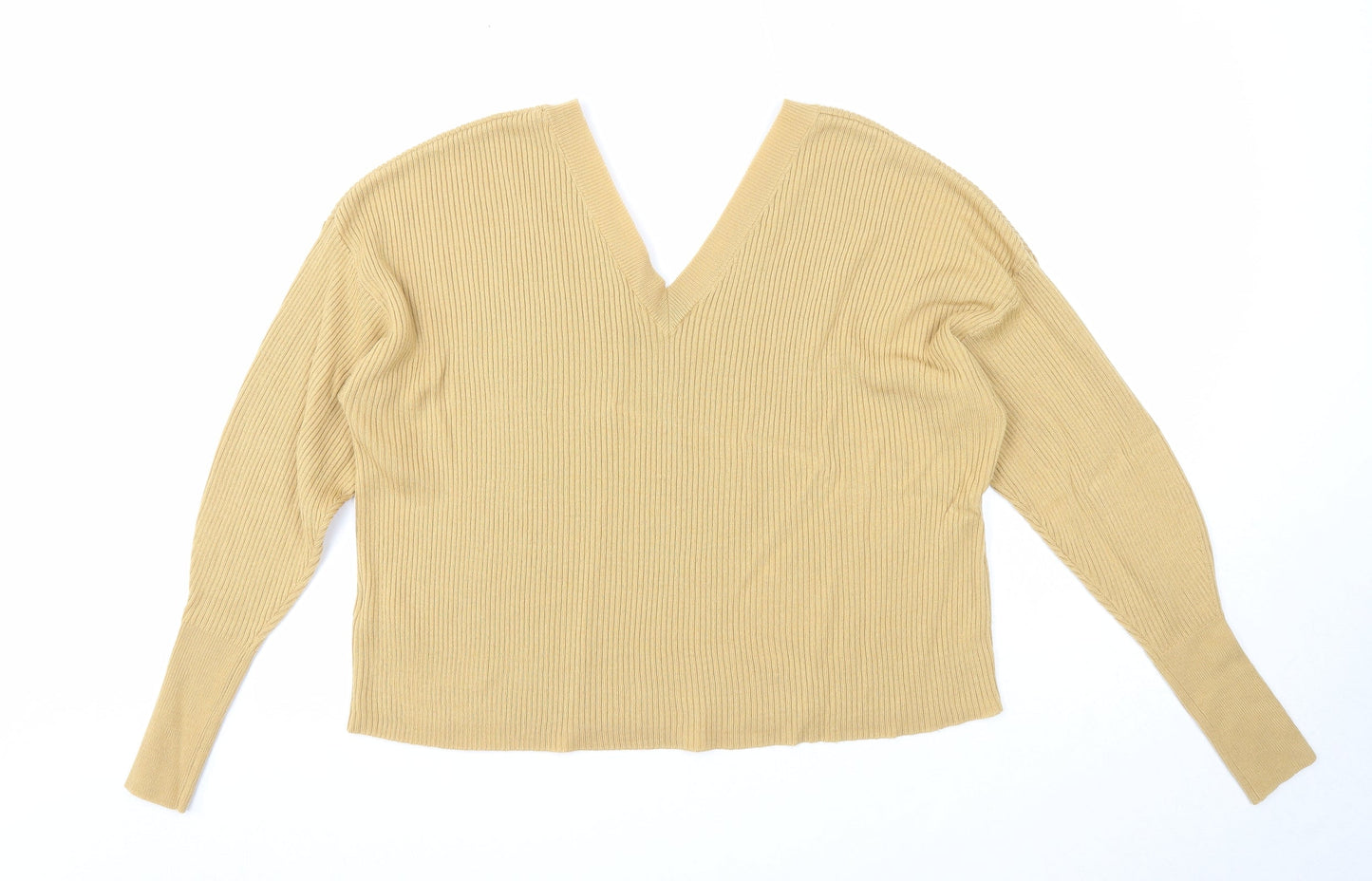 Womens UK Size 10 ASOS Beige Pullover Jumper