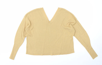 Womens UK Size 10 ASOS Beige Pullover Jumper