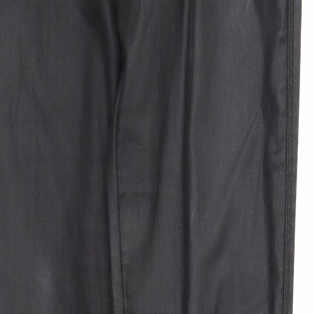 Womens UK Size 28 in H&M Regular Fit  Black Trousers