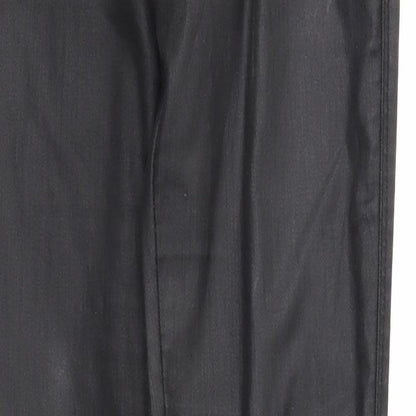 Womens UK Size 28 in H&M Regular Fit  Black Trousers