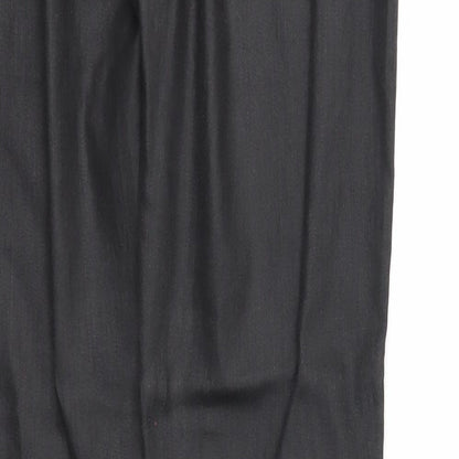 Womens UK Size 28 in H&M Regular Fit  Black Trousers
