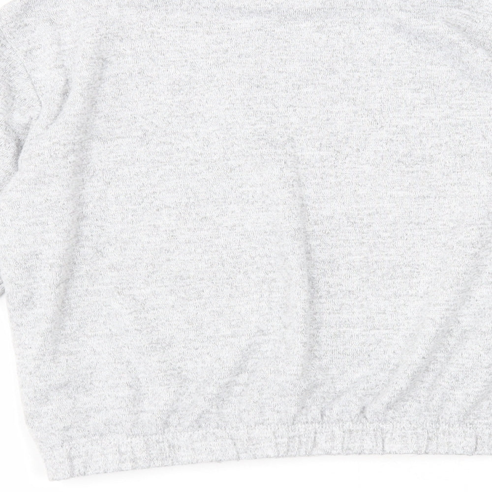 I love girls wear Girls Grey Polyester Pullover Sweatshirt Size 11 Years Pullover - Love