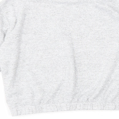 I love girls wear Girls Grey Polyester Pullover Sweatshirt Size 11 Years Pullover - Love