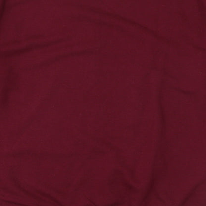 Awdis Mens Purple Cotton Pullover Sweatshirt Size M - Christmas Rugby